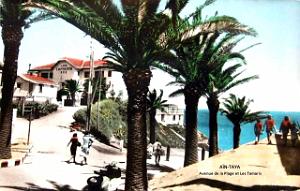 AIN TAYA - AVENUE DE LA PLAGE ET HOTEL LES TAMARIS